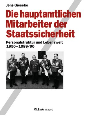 cover image of Die hauptamtlichen Mitarbeiter der Staatssicherheit